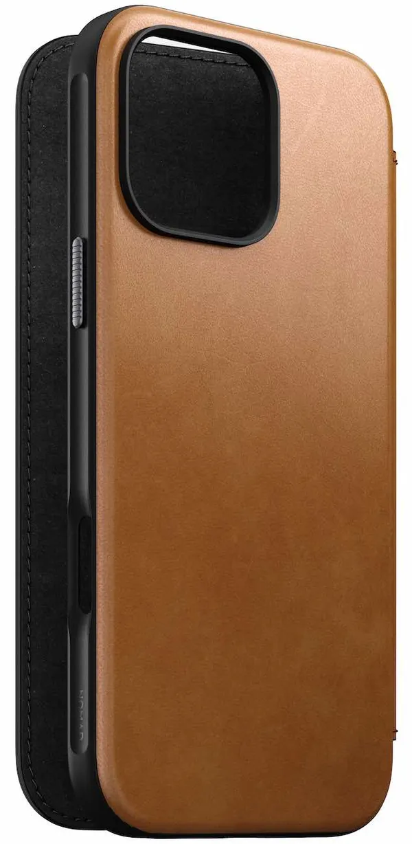 Nomad Leather Folio Case for iPhone 16 Pro Max / Built-in Wallet