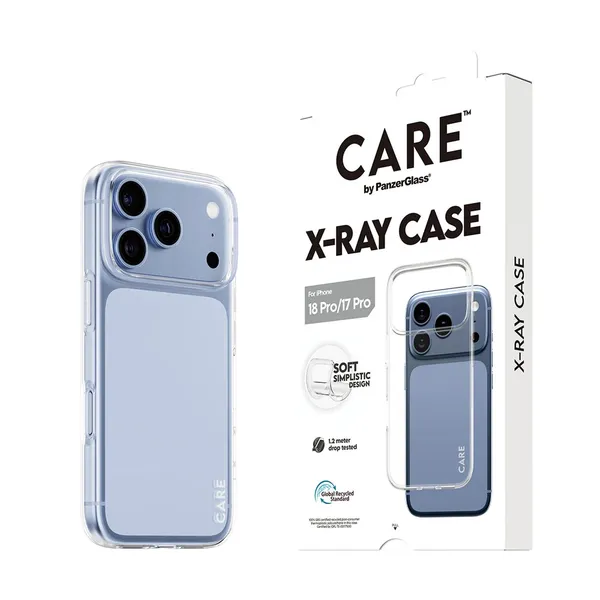 PanzerGlass CARE X-Ray Case / iPhone 18 Pro / 1.2m Drop Protection ...