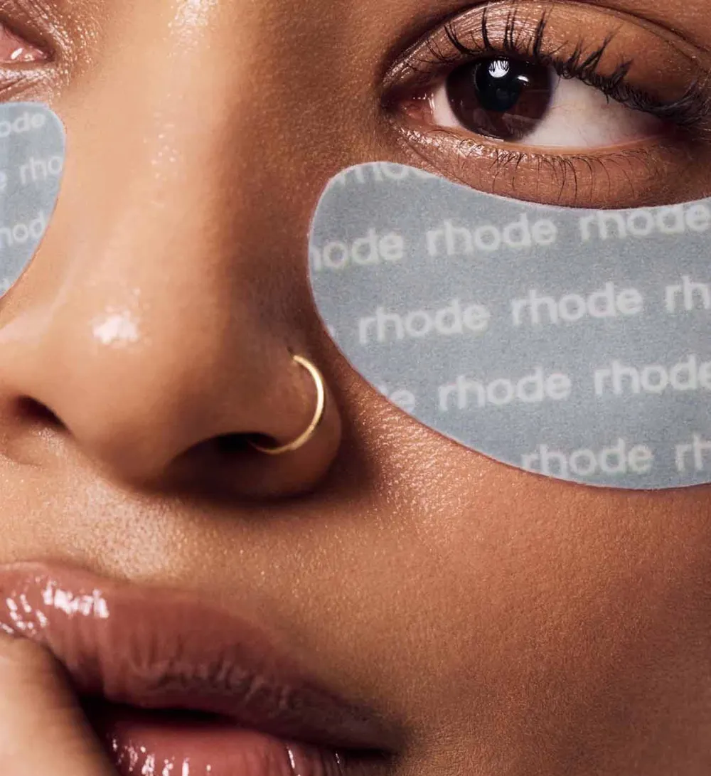 Rhode Peptide Eye Prep Patches / Hydrating & Brightening / 6 Pairs