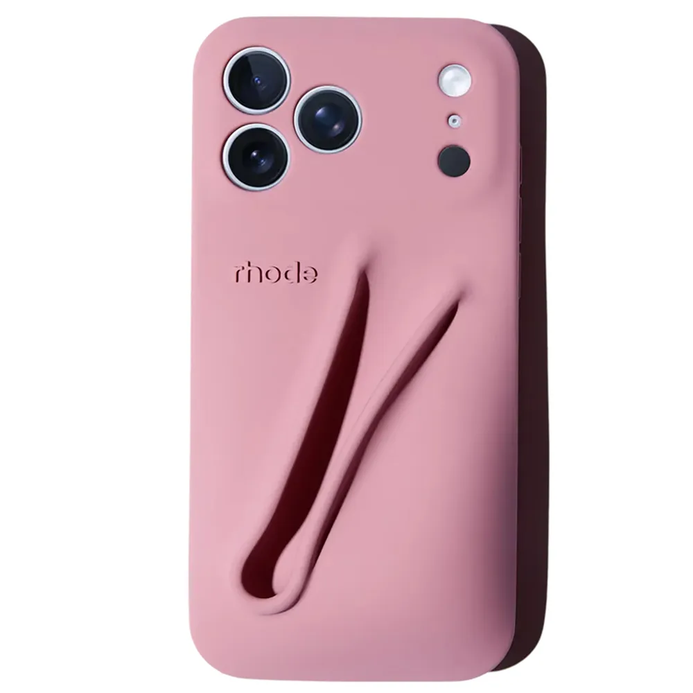 【完売品】rhode Lip case pretzel iPhone17pro Rhode Lip Case For Iphone 17 Pro / Soft Silicone / Pretzel in Qatar