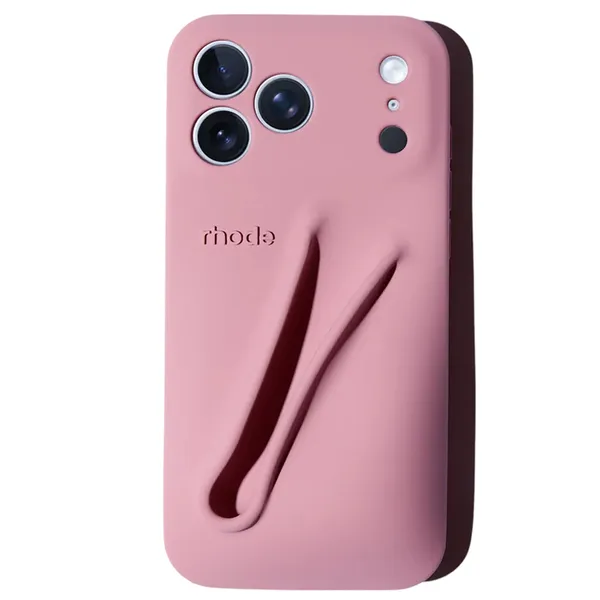 Rhode Lip Case For Iphone 17 Pro / Soft Silicone / Pretzel in Qatar