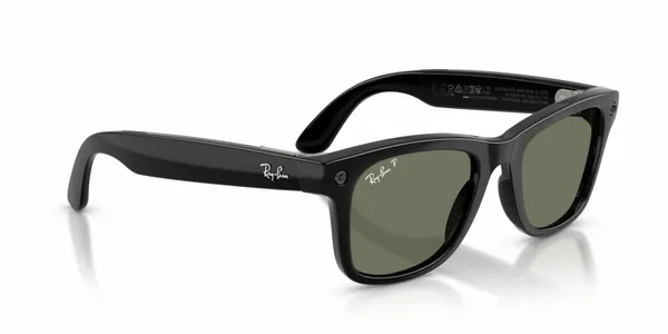 Ray-Ban Meta Wayfarer Gen 3 / 50mm / 12MP Camera / Green Polarized ...